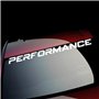 Autocollants Vinyle Auto Pare-Brise de Voiture Bannière de Fenêtre Performance | Autocollants Réfléchissants de Tuning | Autocol