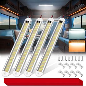 TrustWheel Barre LED 12v Camping Car