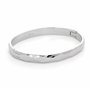 jewellerybox Bracelet Jonc Ovale Epais en Argent 925/1000