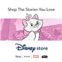 Disney Store Official Peluche porte-clés Marie, 12 cm/5", chaton avec porte-clés amovible, convient aux enfants à partir de 1 an