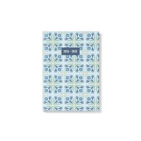 Letts of London Maroc Agenda scolaire semainier 2024/2025 Bleu ciel Format A6