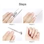 Keepaty Coupe-ongles en acier inoxydable robuste pour ongles épais des doigts et des orteils Argenté