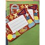 SuperStickers Lot de 32 étiquettes autocollantes pour cahiers d'exercices de mathématiques.