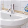 Dryzone Mastic Silicone Transparent Résistant aux Moisissures (310 ml) | Cartouche Silicone Sanitaire Premium pour Salle de Bain