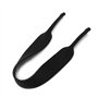 TRIXES Cordon Lunettes Attache en néoprène Extensible Sport Noir pour Lunettes de Soleil