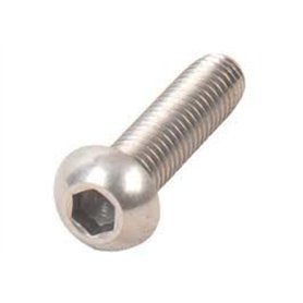 4 lots de vis à tête bombée en acier inoxydable pour clé Allen 8 mm x 30 mm
