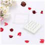 Kurtzy Piercing Nez Tige Pliable en Acier Inoxydable (Lot de 20) - Lot Piercing Tragus de 1,8 mm en Cristal Couleurs Assorties -