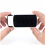 Kurtzy Loupe Éclairante de Poche LED - Loupe 30X 60X 90X - Loupe de Lecture Lumineuse pour Séniors - Loupe de Poche Pliable Noir