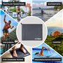 KitBrix Matelas à Langer pour Le Sport - Matelas à Langer Pliable et Portable pour la Plage et Le Surf - Dessus en Microfibre - 