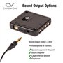 COSVOX, Pack lumière et Son Cosplay. Puce Audio MP3 DIY avec 4 Boutons poussoirs et 4 LED colorées. Mémoire de 8 Mo Ajoutez de l