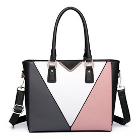Miss Lulu Sac à Main Femme Cabas Bandoulière en Cuir PU