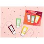 Q+A Coffret Cadeau Trio de Soins Corporels Voyage, comprenant un Gel Douche à l'Acide Hyaluronique, un Gommage Exfoliant Corps à