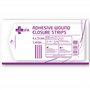 JFA Medica Lot de 150 bandes (50 paquets) adhésives hypoallergéniques et stériles 6 x 75 mm pour sutures et traitement des plaie