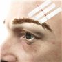 JFA Medica Lot de 150 bandes (50 paquets) adhésives hypoallergéniques et stériles 6 x 75 mm pour sutures et traitement des plaie
