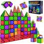Desire Deluxe Montessori Lot de 37 Blocs de Construction magnétiques pour garçons et Filles – Jeu de Construction éducatif – Cad