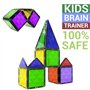 Desire Deluxe Montessori Lot de 37 Blocs de Construction magnétiques pour garçons et Filles – Jeu de Construction éducatif – Cad
