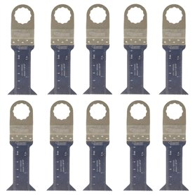 10 x SabreCut SC44L_10 Lames en bois fin 44 mm x 68 mm compatibles avec Fein SuperCut et Festool Vecturo (non StarLock) Outil mu
