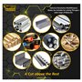 1 lame de scie circulaire SabreCut SCCSM305_60 305 mm 60T x 30 mm 25,4 mm 20 mm Alésage 16 mm multi-matériaux métal bois plastiq