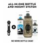 Peaty's x Fidlock Lockin Porte-Bidon Magnétique pour Vélo avec Gourde 750ml - Système VTT Fidlock Pratique avec Support Inté