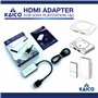 PS1 HDMI / PS2 AV Cable for All Sony Playstation & PS2 Models - Built in Switch to Swap Between RGB Or Component - PS1 & PS2 to 