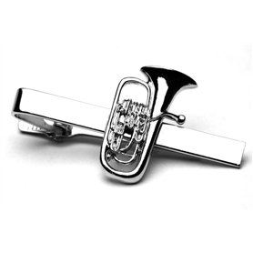 Euphonium Silver-plated Tie Bar/Clip/Slide