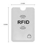 BOOLAVARD 20pcs Anti Scan RFID Blocking Sleeve Cover Card Credit Card ID Card Protector Blocker