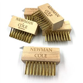 Newman and Cole Lot de 5 têtes de brosse de rechange pour terrasse | Têtes coudées pour gratter les mauvaises herbes et l'accumu