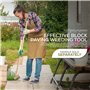 Newman and Cole Lot de 5 têtes de brosse de rechange pour terrasse | Têtes coudées pour gratter les mauvaises herbes et l'accumu