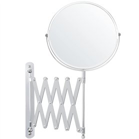 BELLE VOUS Miroir Grossissant Mural Extensible et Pivotant à 360° - Grossissement x3-22 x 21
