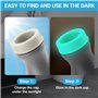 Urinoirs pour Hommes avec Couvercle Lumineux - 900mL, Urinoir pour Hommes avec Couvercle à Visser et Anti-fuite - Urinoir Portab
