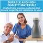 Urinoirs pour Hommes avec Couvercle Lumineux - 900mL, Urinoir pour Hommes avec Couvercle à Visser et Anti-fuite - Urinoir Portab