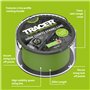 Tracer Corde de Construction Anti-nœuds Haute visibilité sur Bobine rotative avec poignée intégrée Vert 100 m