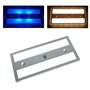 Marvix Lampe LED 12 V 24 V avec interrupteur tactile fin à intensité variable 6 W blanc/bleu pour éclairage de caravane