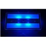 Marvix Lampe LED 12 V 24 V avec interrupteur tactile fin à intensité variable 6 W blanc/bleu pour éclairage de caravane, camping