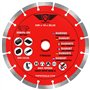 1 x TopsTools TTDS230 Lame de scie circulaire pour meuleuse d'angle diamantée segmentée à alésage de 230mm (9") x 10mm x 22