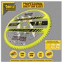 1 x SCCSW250100 SabreCut 250 mm 100T x 30 mm Alésage FineLine Thin Kerf Bois Contreplaqué MDF Aggloméré Coupe transversale et co