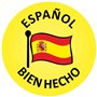 School Stickers Autocollants espagnols Well Done