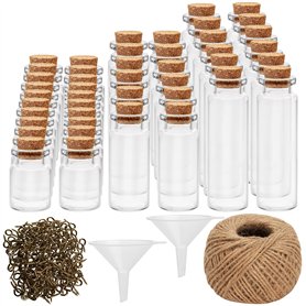 Belle Vous Petit Pot Verre Transparent (Lot de 44) - 5 ml
