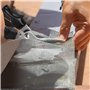 Belle Vous Ciseau Tapissier - Ciseaux Polyvalents de 20,5 cm - Lames Coupantes Industrielles en Acier Inoxydable - Ciseaux Coutu