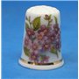 Birchcroft Dé à coudre en porcelaine de Chine Rose Forget Me Not avec boîte de présentation