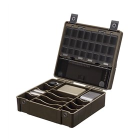 New Direction Tackle | Tackle Box TB9 | 63 compartiments | Loquets magnétiques | System Box avec Rigboard