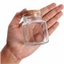 BELLE VOUS Lot de 15 Pot avec Bouchon Liege, Ficelle et Étiquettes - Mini Bocaux en Verre de 100 ml - Petit Bocal en Verre pour 