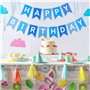 TOYVENTURES Bannière « Happy Birthday » - Grande guirlande réutilisable à suspendre - Décoration de fête pour garçons et hommes 
