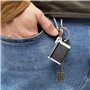Jinlaili Cendrier Portable,Cendrier de Poche à Fumer,Mini Cendriers Anti-odeurs avec Couvercle et Porte-clés,Mini Cendrier de Po