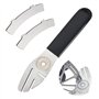 Ensemble de 3 Pièces Clé de Réglage de Disque de Vélo, Outil Réglage Frein, Outil de Réparation de Vélo en Acier Inoxydable, Acc