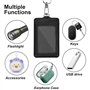 Porte Badge en Cuir PU Porte Carte D'Identité Vertical Cuir Porte-Carte avec Lanière pour Carte et Fenêtre Transparente Tour de 