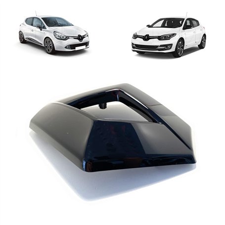 Emblème Diamant Noir Brillant pour calandre Avant pour Clio MK4 628909470R