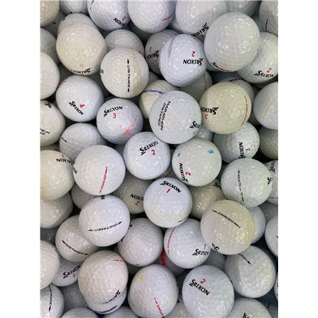 PRO LAKE BALLS Srixon Distance Lot de 24 balles de golf Grade B Blanc