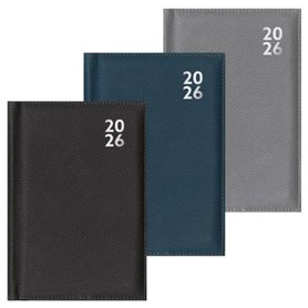 Agenda semainier 2024 A5 avec couverture arrière rembourrée