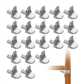 20 Pièces Cheville de Support d'Étagère Goupille d'Étagère